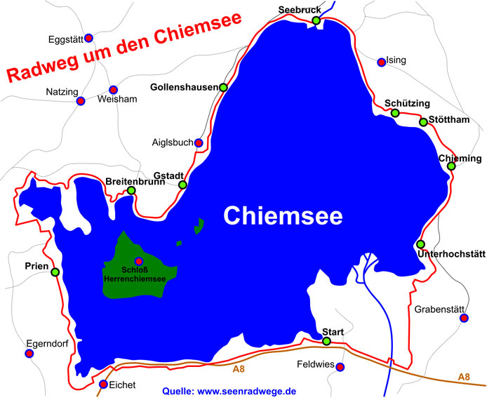 Chiemsee Radweg